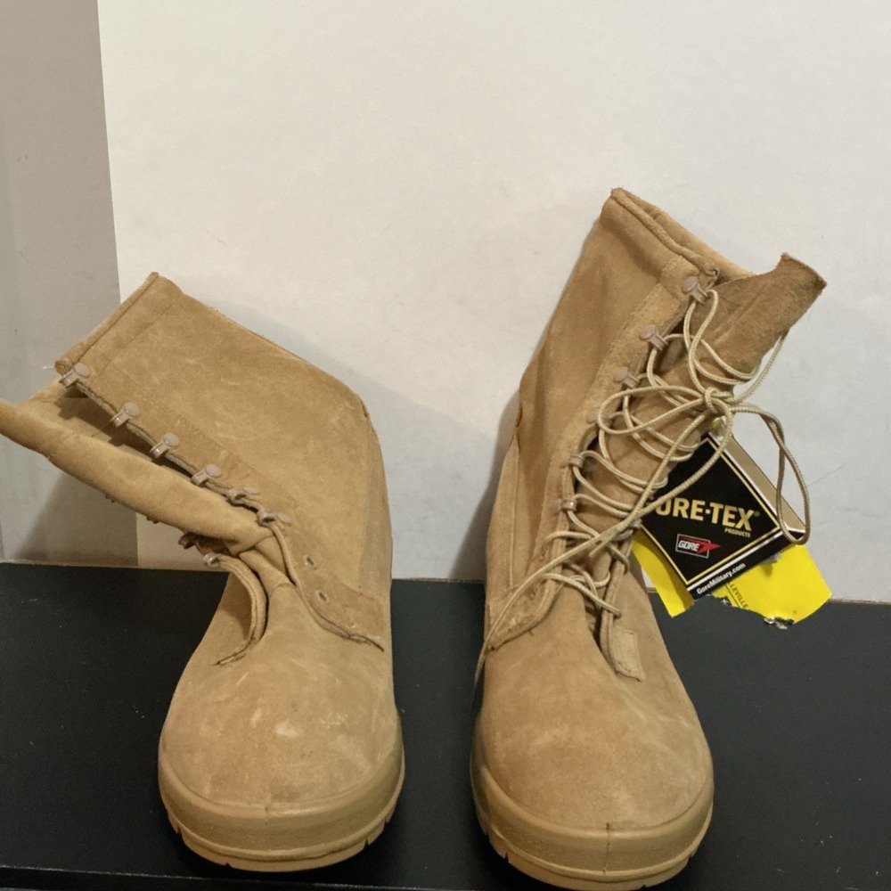 Belleville ICWR Boots Gore-Tex Intermediate Cold Wet Weather TAN Mens 12.5 W - Picture 1 of 8